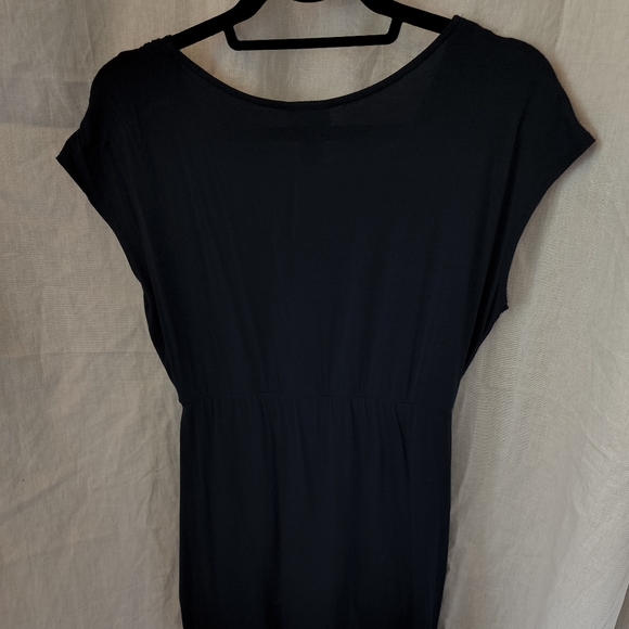 Nursing top, navy blue - Picture 2 of 7